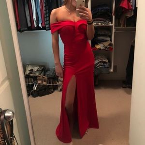 Full Length Red Gown